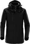 Am image of a Custom Stormtech Men's Avalante System Jacket in Black!