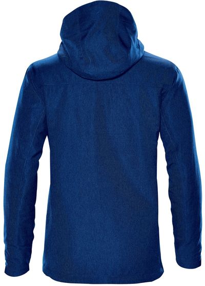 Am image of a Custom Stormtech Men's Avalante System Jacket in Marine Blue!