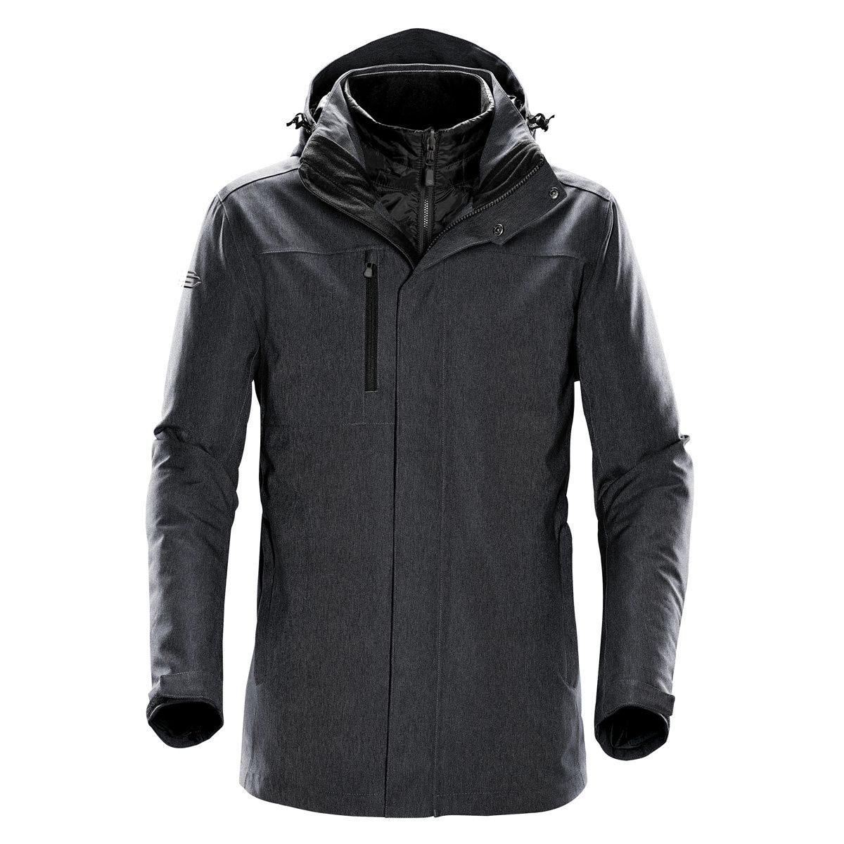 Stormtech Men's Avalante System Jacket in Charcoal Twill