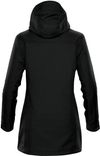 Am image of a Custom Stormtech Women's Avalante System Jacket in Black!