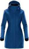 Am image of a Custom Stormtech Women's Avalante System Jacket in Marine Blue!