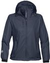 Am image of a Custom Stormtech Womens Stratus Lightweight Shell in NAVY!