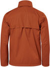 Am image of a Custom Stormtech Mens Scirocco Lightweight Shell in Rust!