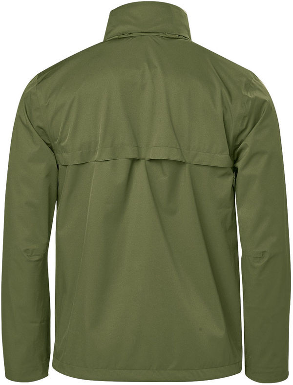 Am image of a Custom Stormtech Mens Scirocco Lightweight Shell in Sage Green!