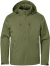 Am image of a Custom Stormtech Mens Scirocco Lightweight Shell in Sage Green!