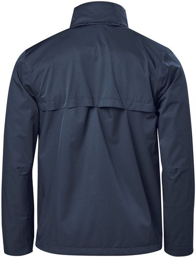 Am image of a Custom Stormtech Womens Scirocco Lightweight Shell in Navy!