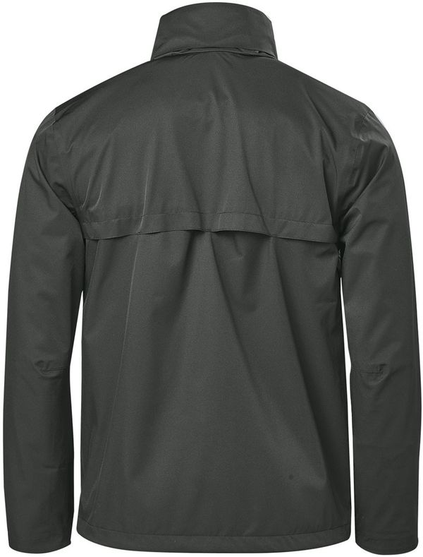Am image of a Custom Stormtech Womens Scirocco Lightweight Shell in Graphite!