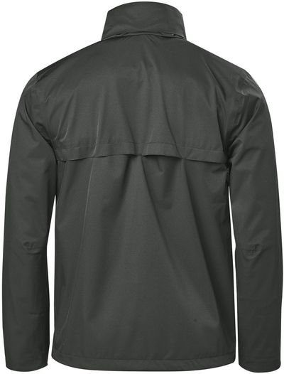 Am image of a Custom Stormtech Womens Scirocco Lightweight Shell in Graphite!