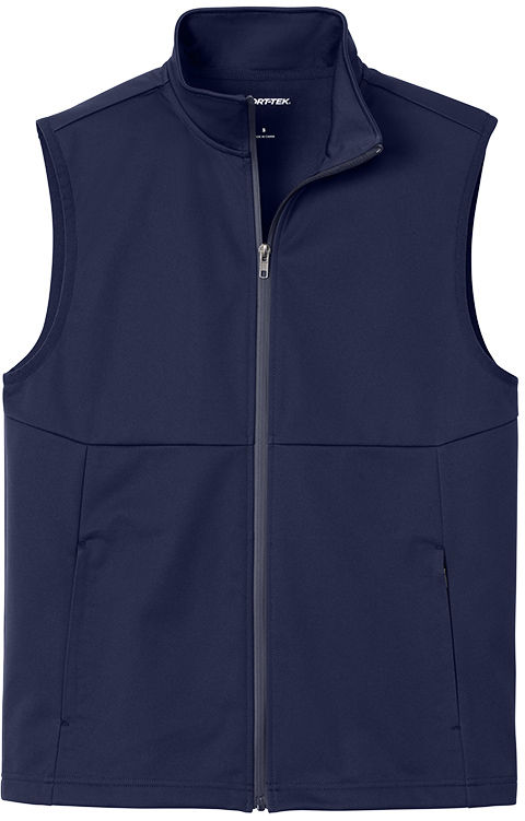 SportTek Soft Shell Vest in True Navy