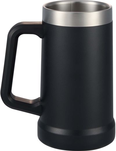 Am image of a Custom Stanley Adventure Big Grip Stein 24 oz in Black!