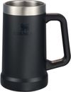 Am image of a Custom Stanley Adventure Big Grip Stein 24 oz in Black!