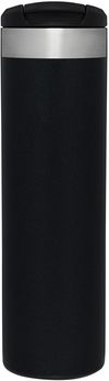 Am image of a Custom Stanley Aerolight Transit Bottle 20 oz in Black!