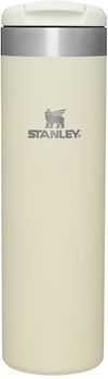 Am image of a Custom Stanley Aerolight Transit Bottle 20 oz in Cream!