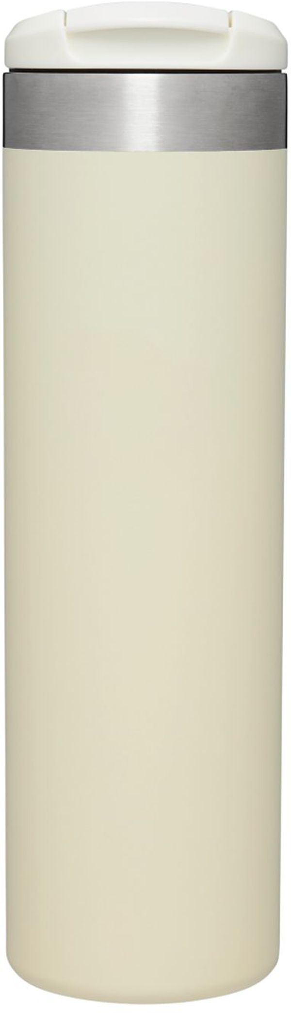 Am image of a Custom Stanley Aerolight Transit Bottle 20 oz in Cream!