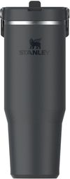 An image of a Custom Stanley IceFlow 2 Flip Straw Tumbler 30oz in Black!