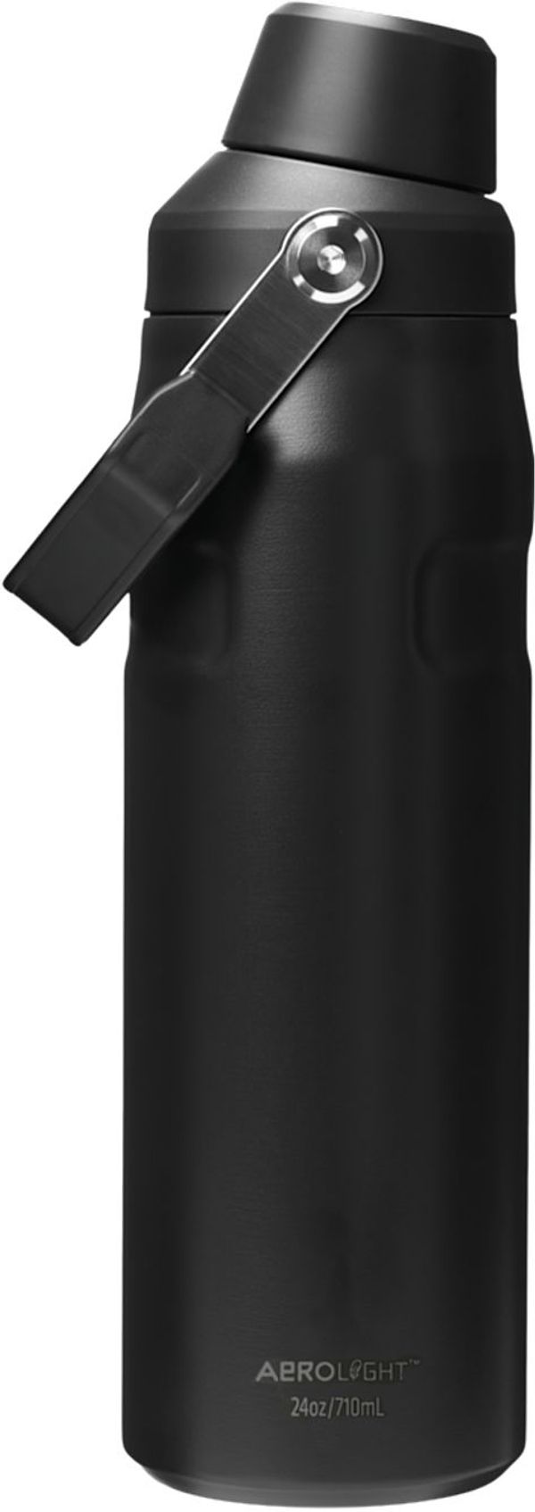 An image of a Custom Stanley IceFlow Bottle with Fast Flow Lid 24 oz in Black!