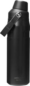 An image of a Custom Stanley IceFlow Bottle with Fast Flow Lid 24 oz in Black!
