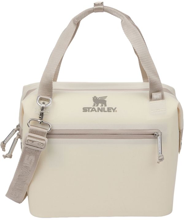 An image of a Custom Stanley Julienne Mini 10 Can Cooler in Cream!