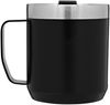 Am image of a Custom Stanley Legendary Camp Mug 12 oz in Black!