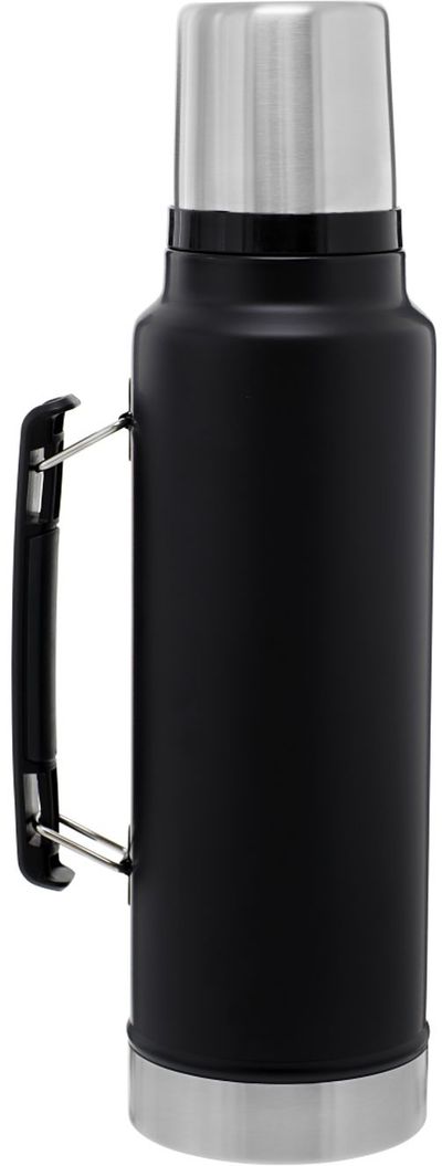 Am image of a Custom Stanley Legendary Classic Bottle 48 oz in Black!