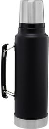 Am image of a Custom Stanley Legendary Classic Bottle 48 oz in Black!