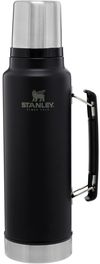 Am image of a Custom Stanley Legendary Classic Bottle 48 oz in Black!