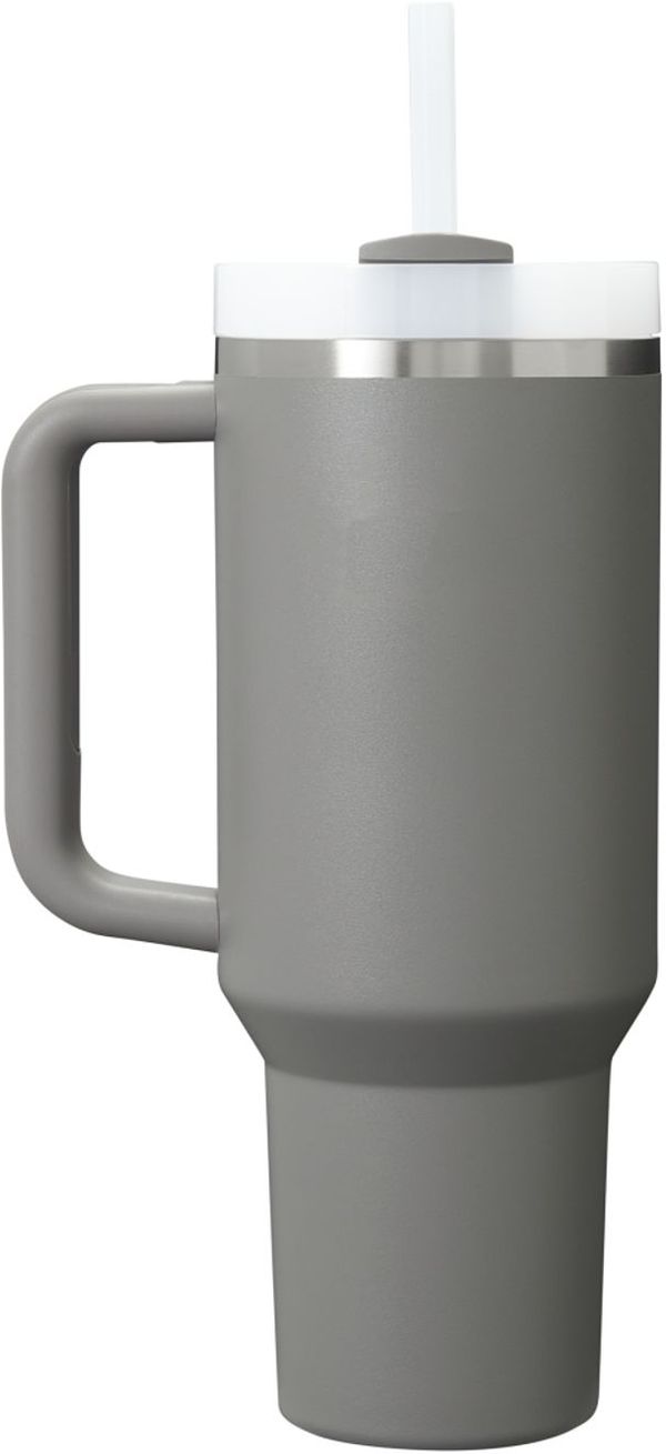 An image of a Custom Stanley Quencher H2O FlowState Tumbler 40 oz in Stone!
