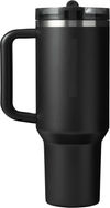 An image of a Custom Stanley Quencher ProTour Flip Straw Tumbler 30 oz in Black!