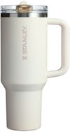Am image of a Custom Stanley Quencher ProTour Flip Straw Tumbler 40 oz in Cream!
