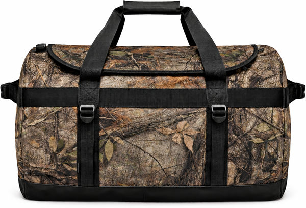 An image of a Custom STORMTECH ATLANTIS WATERPROOF GEAR BAG M in Mossy Oak Camo!