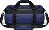 An image of a Custom Stormtech Atlantis Waterproof Gear Bag Small in OCEAN BLUE / BLACK!
