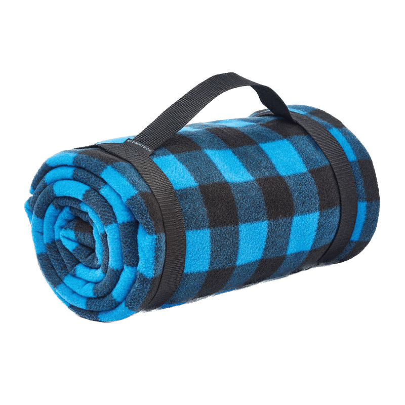 Stormtech Klondike Fleece Blanket in Azure Blue/Black