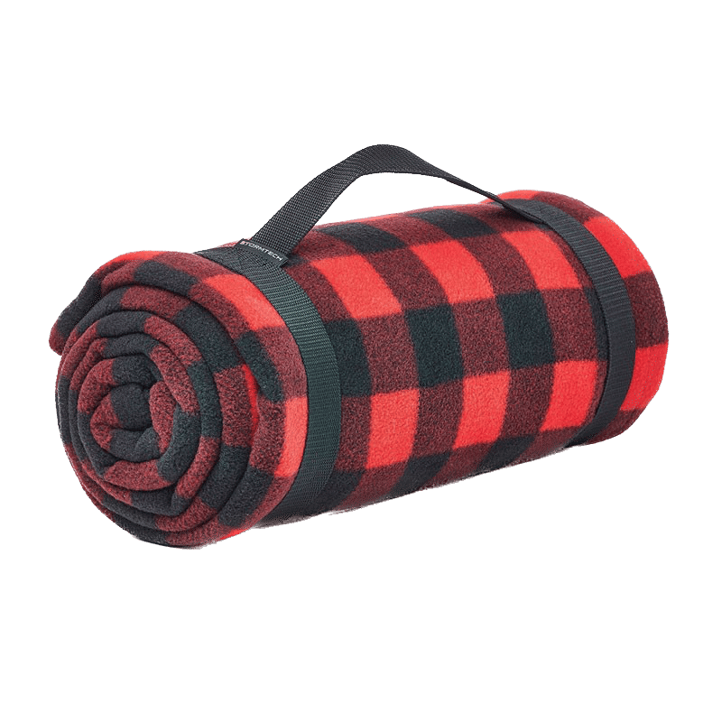 Stormtech Klondike Fleece Blanket in Red/Black