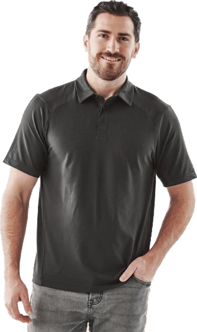 An image of a Custom Stormtech Men's Camino Performance Short Sleeve Polo!