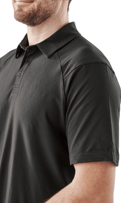 An image of a Custom Stormtech Men's Camino Performance Short Sleeve Polo!