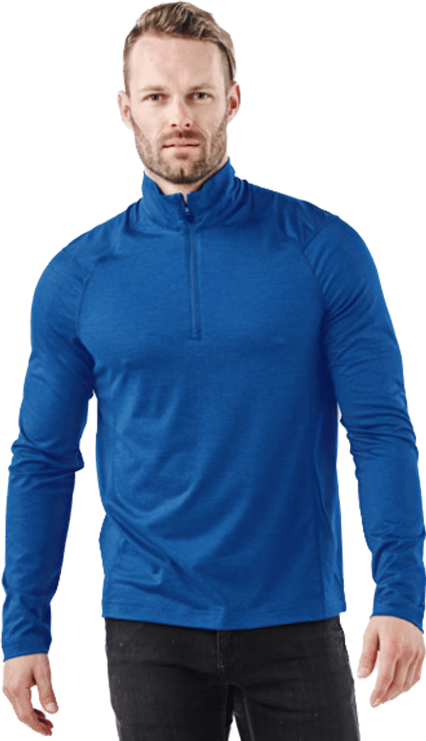 An image of a Custom Stormtech Men's Milano Quarter Zip Pullover!