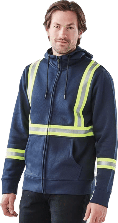 An image of a Custom Stormtech Men's Omega Reflective Zip Hoody!