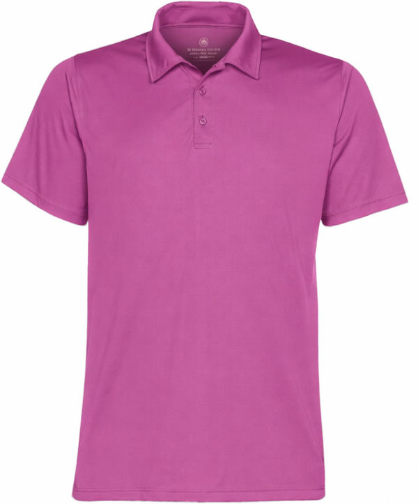 An image of a Custom STORMTECH MENS APOLLO H2X DRY POLO in LILAC!