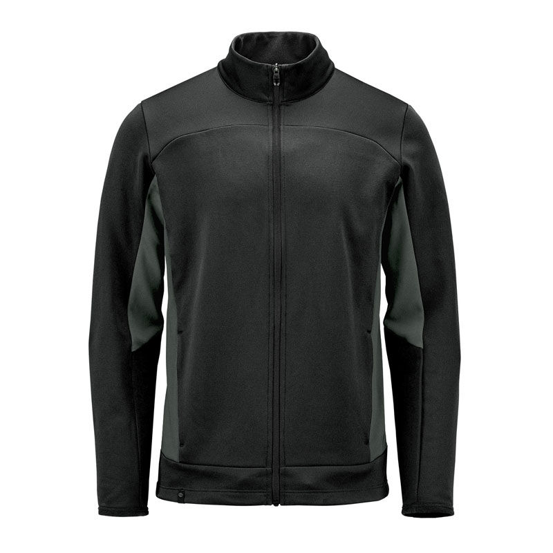 Stormtech Mens Appaloosa Knit Jacket in Black/Graphite
