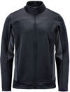 Am image of a Custom Stormtech Mens Appaloosa Knit Jacket in Midnight/Dusk!