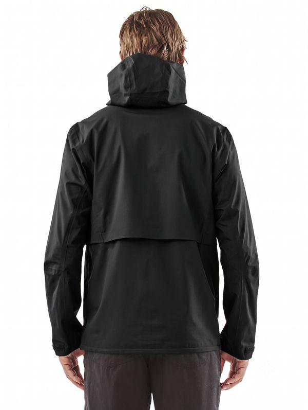 An image of a Custom Stormtech Mens Artimus Technical Shell in Black!