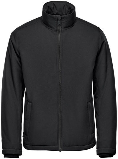 Am image of a Custom Stormtech Mens Athabasca Thermal Jacket in Black!