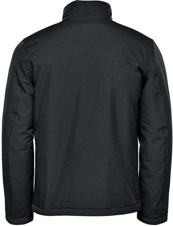 Am image of a Custom Stormtech Mens Athabasca Thermal Jacket in Black!