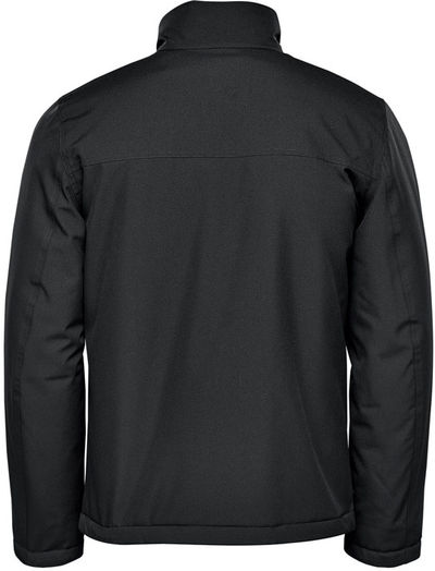 Am image of a Custom Stormtech Mens Athabasca Thermal Jacket in Black!