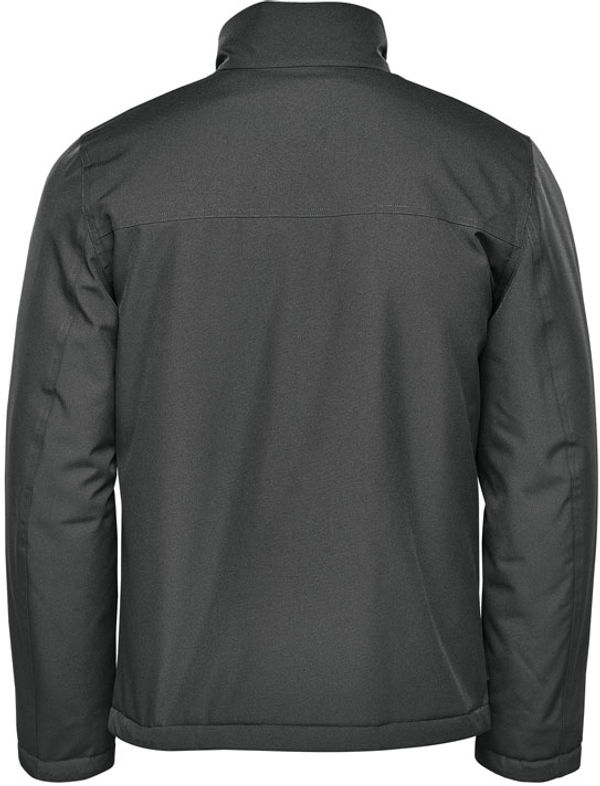 Am image of a Custom Stormtech Mens Athabasca Thermal Jacket in Granite!