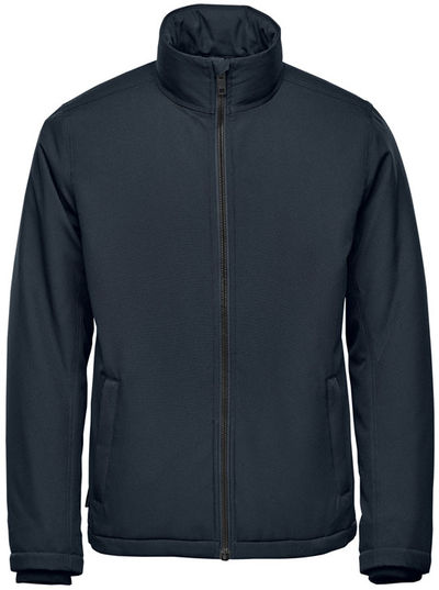 Am image of a Custom Stormtech Mens Athabasca Thermal Jacket in Midnight!