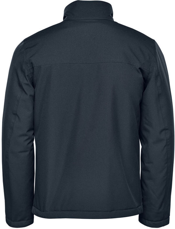 Am image of a Custom Stormtech Mens Athabasca Thermal Jacket in Midnight!