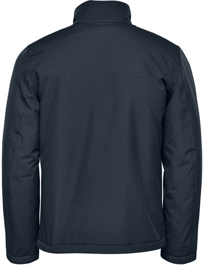 Am image of a Custom Stormtech Mens Athabasca Thermal Jacket in Midnight!