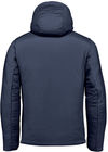 Am image of a Custom Stormtech Mens Cascadia Thermal Jacket in Midnight!