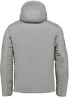 Am image of a Custom Stormtech Mens Cascadia Thermal Jacket in Storm Grey!